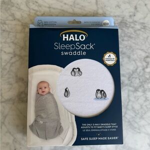 Halo SleepSack Swaddle with Penguin Design